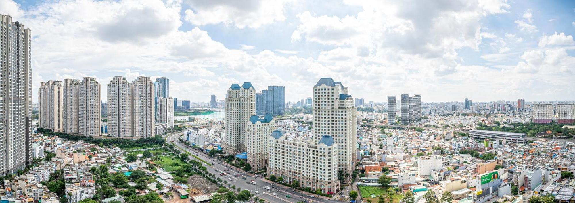 Sky Park Apartment - Vinhomes Central Park Хошимин Экстерьер фото