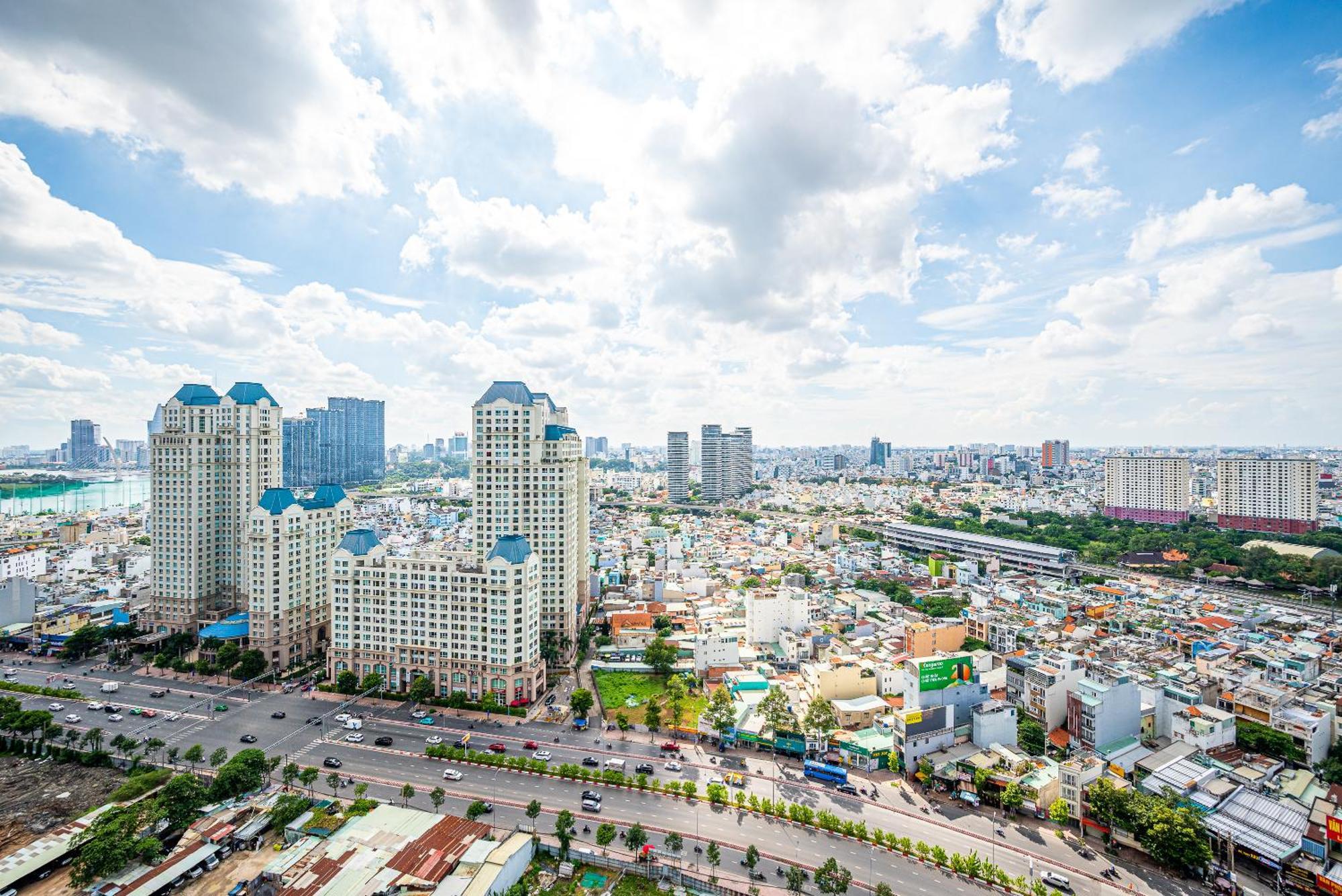 Sky Park Apartment - Vinhomes Central Park Хошимин Экстерьер фото