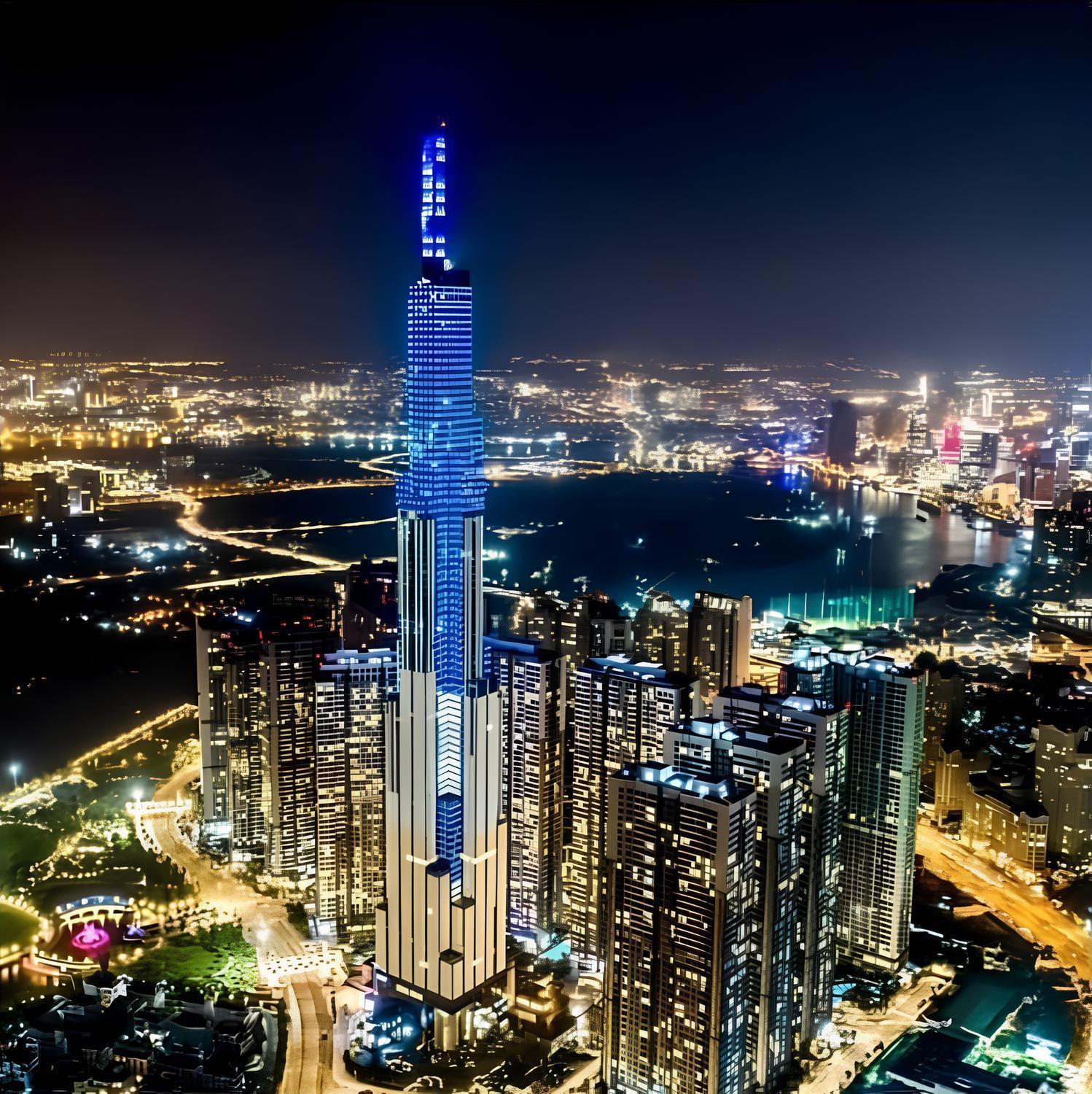 Sky Park Apartment - Vinhomes Central Park Хошимин Экстерьер фото
