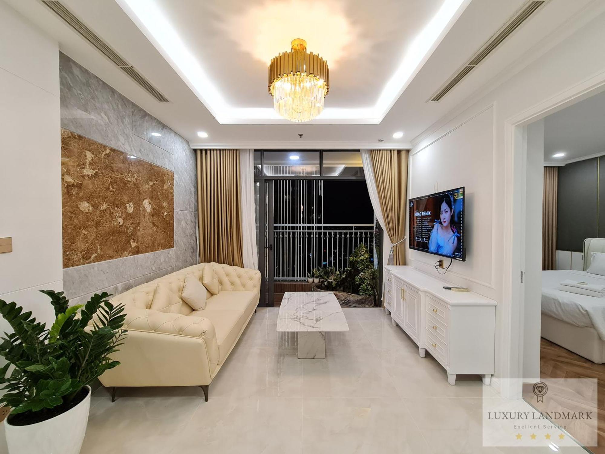 Sky Park Apartment - Vinhomes Central Park Хошимин Экстерьер фото