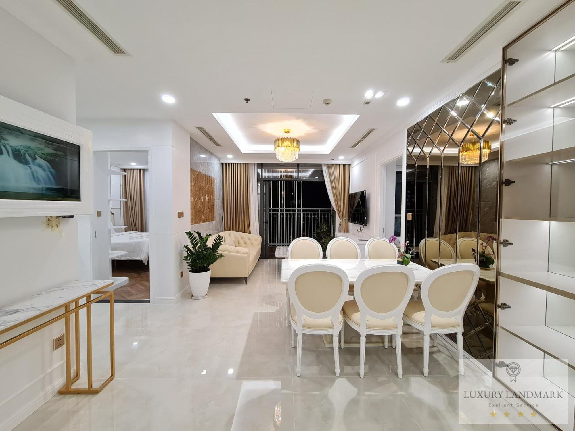 Sky Park Apartment - Vinhomes Central Park Хошимин Экстерьер фото