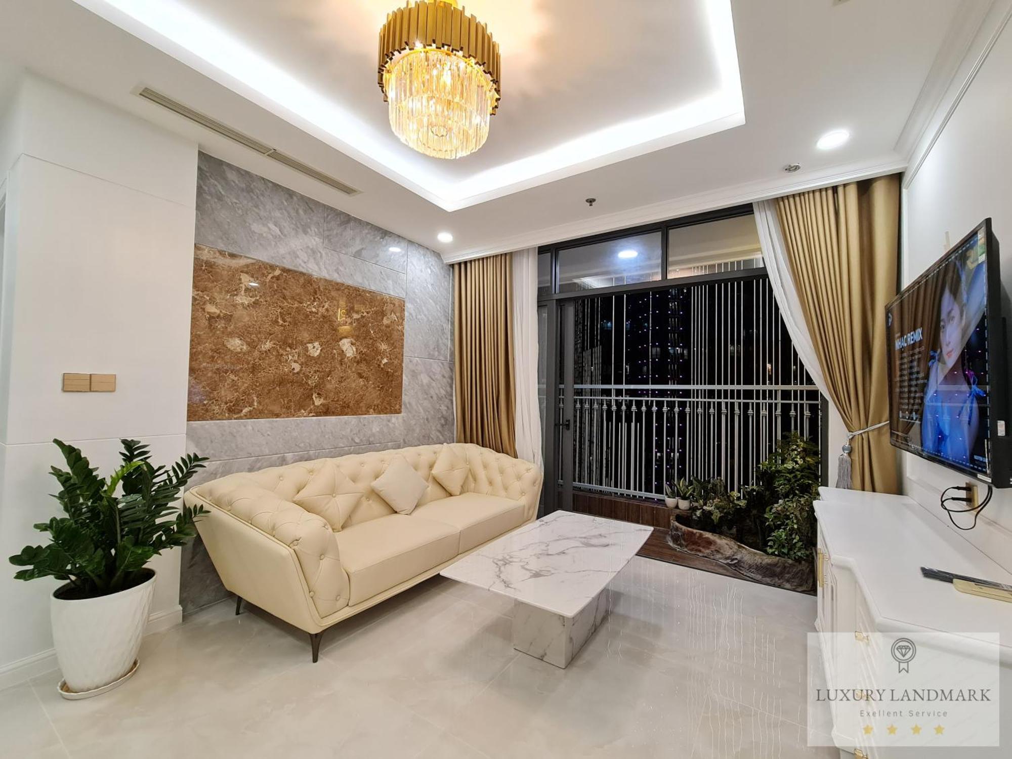 Sky Park Apartment - Vinhomes Central Park Хошимин Экстерьер фото