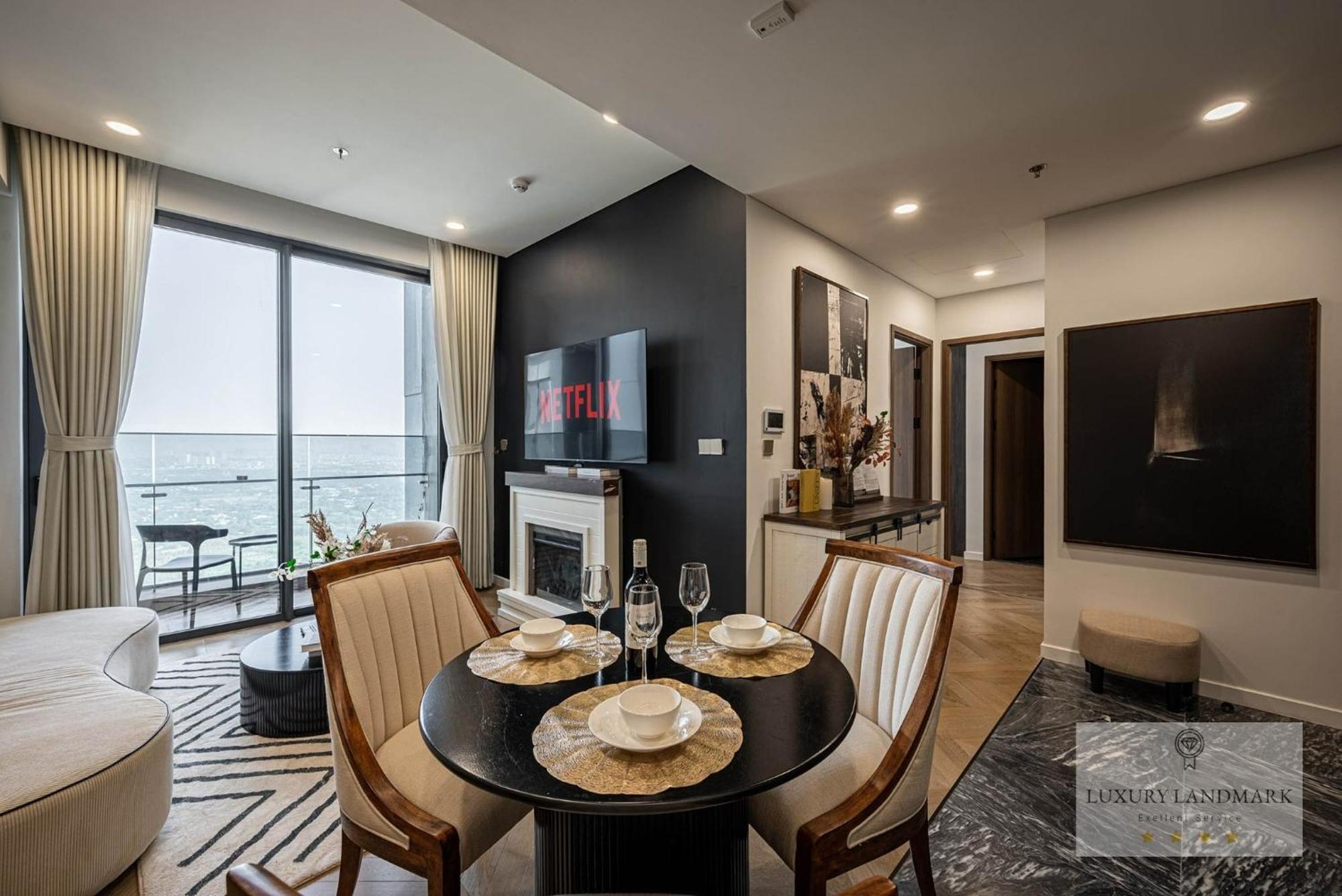 Sky Park Apartment - Vinhomes Central Park Хошимин Экстерьер фото